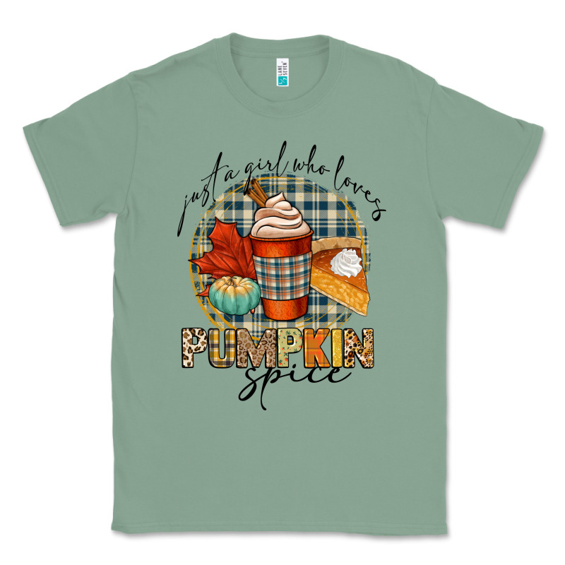 Just A Girl Who Loves Pumpkin Spice Classic Tee by CowGirlArtShop | Teevron