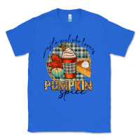 True Royal just a girl who loves pumpkin spice Classic Tee - CowGirlArtShop