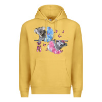 Antique Gold Koalas With Tutu Premium Hoodie - LillyAllenDesigns