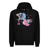 Black Koalas With Tutu Premium Hoodie - LillyAllenDesigns