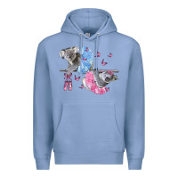 Colony Blue Koalas With Tutu Premium Hoodie - LillyAllenDesigns