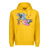 Lemon Koalas With Tutu Premium Hoodie - LillyAllenDesigns