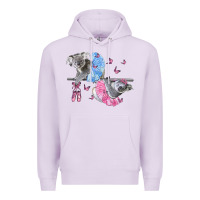 Lilac Koalas With Tutu Premium Hoodie - LillyAllenDesigns