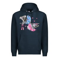 Navy Koalas With Tutu Premium Hoodie - LillyAllenDesigns