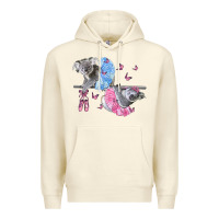 Sandshell Koalas With Tutu Premium Hoodie - LillyAllenDesigns