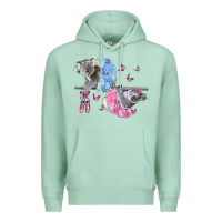 Seafoam Koalas With Tutu Premium Hoodie - LillyAllenDesigns