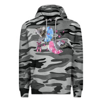 Slate Camo Koalas With Tutu Premium Hoodie - LillyAllenDesigns