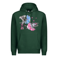 Sports Green Koalas With Tutu Premium Hoodie - LillyAllenDesigns