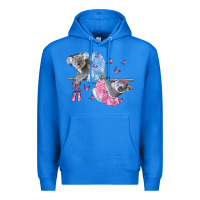 True Royal Koalas With Tutu Premium Hoodie - LillyAllenDesigns