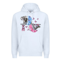 White Koalas With Tutu Premium Hoodie - LillyAllenDesigns