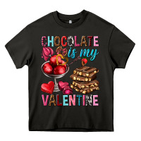Asphalt Chocolate is my valentine Valentine's Day Heavy Core Tee - HowdyJamesFarm