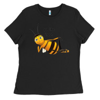 Black bee movie merch Ladies Tee - DesigneFamous