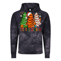 Cloud Black Tis' The Season Basketball Christmas Cakes Vintage Hoodie - BundleAndBundleShop