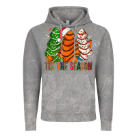 Cloud Rock Tis' The Season Basketball Christmas Cakes Vintage Hoodie - BundleAndBundleShop