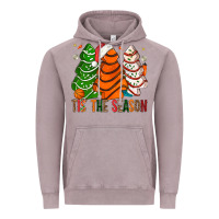 Vintage Zinc Tis' The Season Basketball Christmas Cakes Vintage Hoodie - BundleAndBundleShop