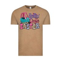 Vintage Coffee Easter Day Rollin into Easter toddler car Vintage Tee - OliviaCreatesArt