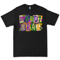 Black mardi  gras Premium Tee - CowGirlArtShop