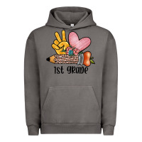 Pigment Tornado peace love 1st grade Urban Hoodie - JahusDesignShop