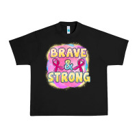 Black brave and strong cancer Urban Heavy Tee - FaDigitalArtStudio