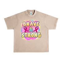 French Oak brave and strong cancer Urban Heavy Tee - FaDigitalArtStudio
