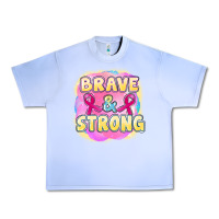Grape Ice brave and strong cancer Urban Heavy Tee - FaDigitalArtStudio