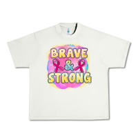 Pistachio brave and strong cancer Urban Heavy Tee - FaDigitalArtStudio