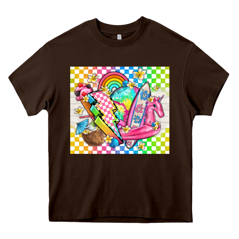 Retro Summer Heavy Core Tee by TumblerDesignByShophia | Teevron