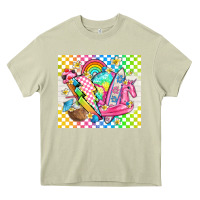 Mossy retro summer Heavy Core Tee - TumblerDesignByShophia