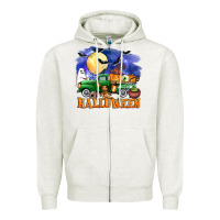 Halloween Truck Zipper Hoodie | Teevron