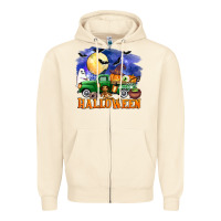 Sandshell halloween truck Zipper Hoodie - AdoDesignShop