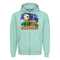 Seafoam halloween truck Zipper Hoodie - AdoDesignShop