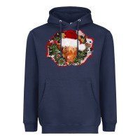 Navy christmas heifer Heavyweight Hoodie - AdoDesignShop