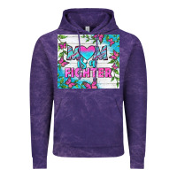 Cloud Purple Mom Is A Fighter Tumbler Vintage Hoodie - BundleAndBundleShop