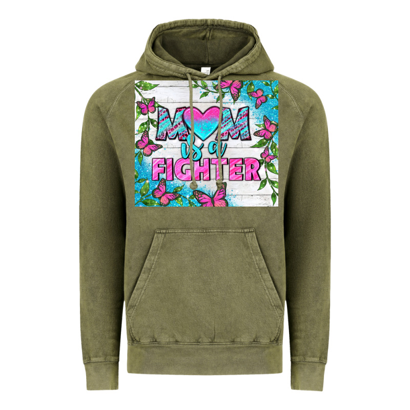 Mom Is A Fighter Tumbler Vintage Hoodie by BundleAndBundleShop | Teevron