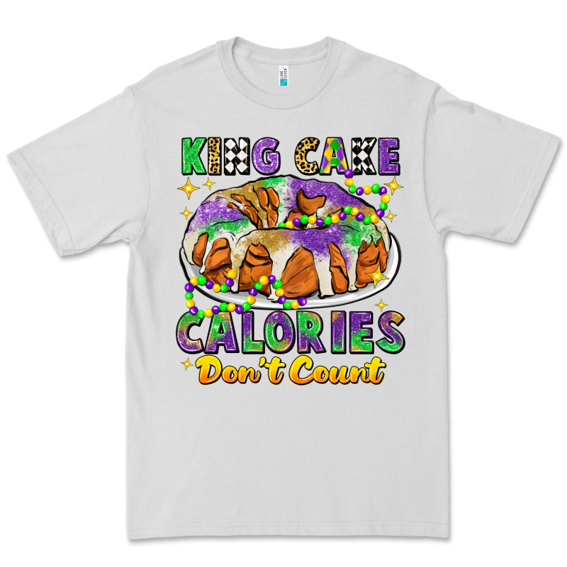King Cake Calories Dont Count Mardi Gras Premium Tee by CowGirlArtShop | Teevron
