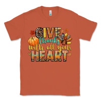 Copper give thanks with all your heart Classic Tee - CowGirlArtShop