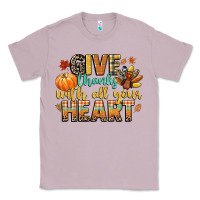 Lilac give thanks with all your heart Classic Tee - CowGirlArtShop