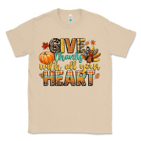 Mushroom give thanks with all your heart Classic Tee - CowGirlArtShop
