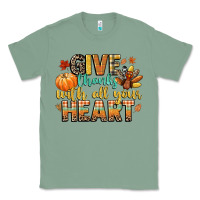 Sage give thanks with all your heart Classic Tee - CowGirlArtShop