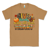 Toasted Coconut give thanks with all your heart Classic Tee - CowGirlArtShop