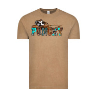 Vintage Coffee western cowboy hat punchy Vintage Tee - OliviaCreatesArt