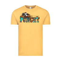 Vintage Mustard western cowboy hat punchy Vintage Tee - OliviaCreatesArt