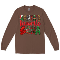 Chestnut Santa's Favorite Cna Long Sleeve Tee - BundleAndBundleShop