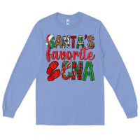 Santa's Favorite Cna Long Sleeve Tee | Teevron