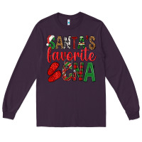Plum Santa's Favorite Cna Long Sleeve Tee - BundleAndBundleShop