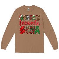 Toasted Coconut Santa's Favorite Cna Long Sleeve Tee - BundleAndBundleShop
