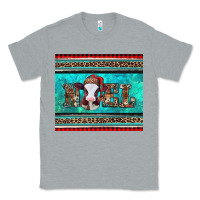 Heather Grey western christmas baby cow noel tumbler Classic Tee - Jasminsmagicworld