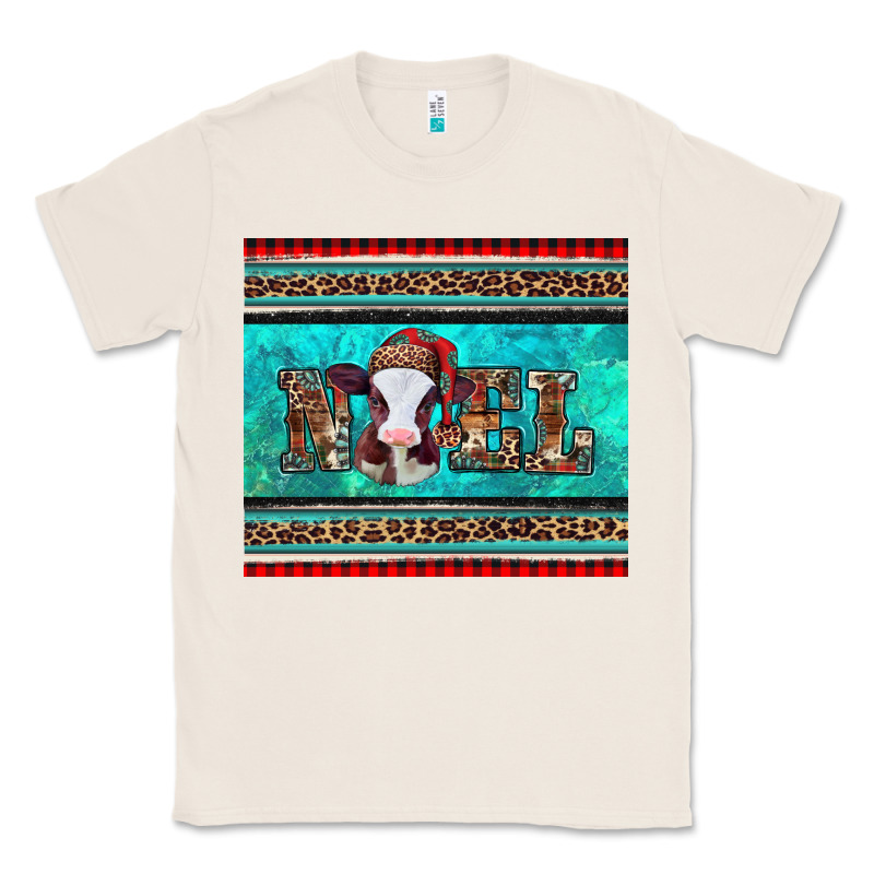 Western Christmas Baby Cow Noel Tumbler Classic Tee by Jasminsmagicworld | Teevron
