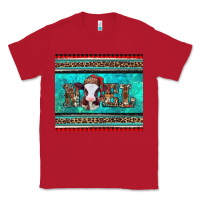 Red western christmas baby cow noel tumbler Classic Tee - Jasminsmagicworld