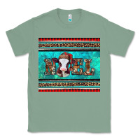 Sage western christmas baby cow noel tumbler Classic Tee - Jasminsmagicworld